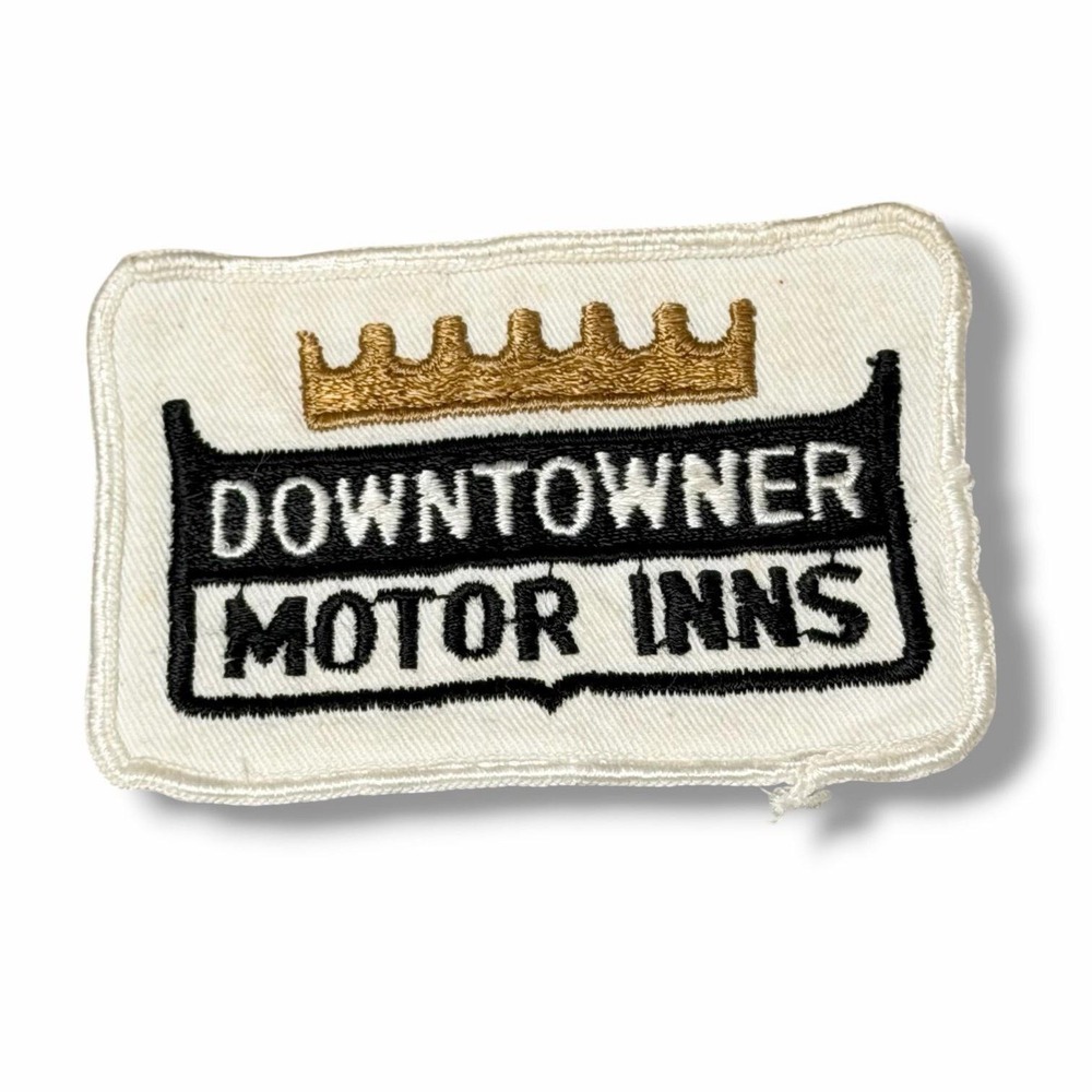 Downtowner Motor Inns Crown Vintage Patch CBX